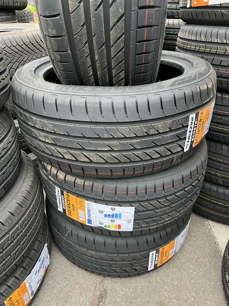 Продам новые летние шины 245/45r18 Mazzini