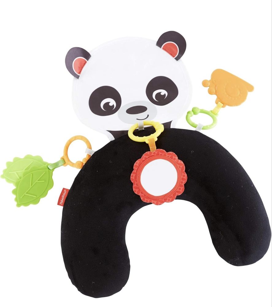 Fisher-Price, Sensoryczna poduszka Panda, zabawka niemowlęca