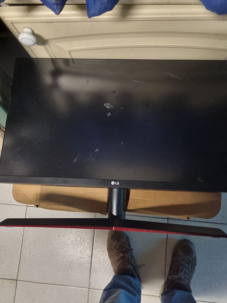 Ecrã de computador avariado