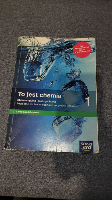 Podręcznik do chemii szkoła średnia 1 klasa