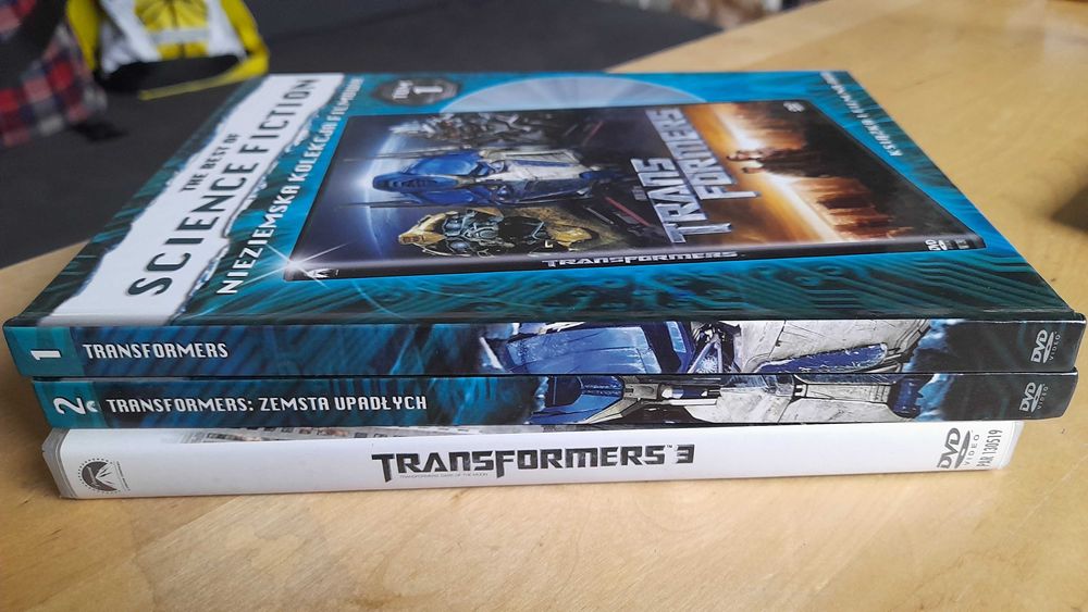 Dvd Transformers 1,2,3