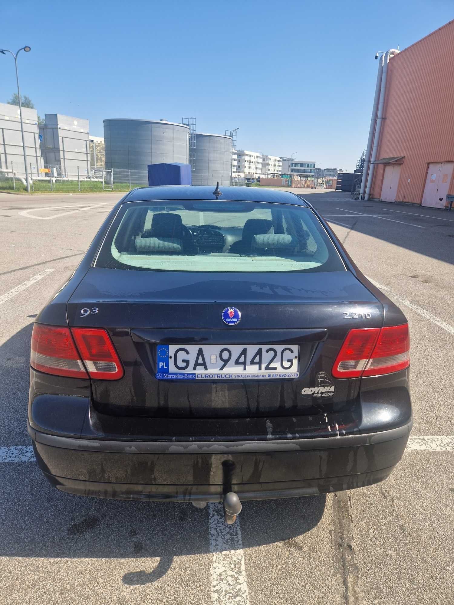 SAAB 9-3  2.2. 125 KM   klimatyzacja hak