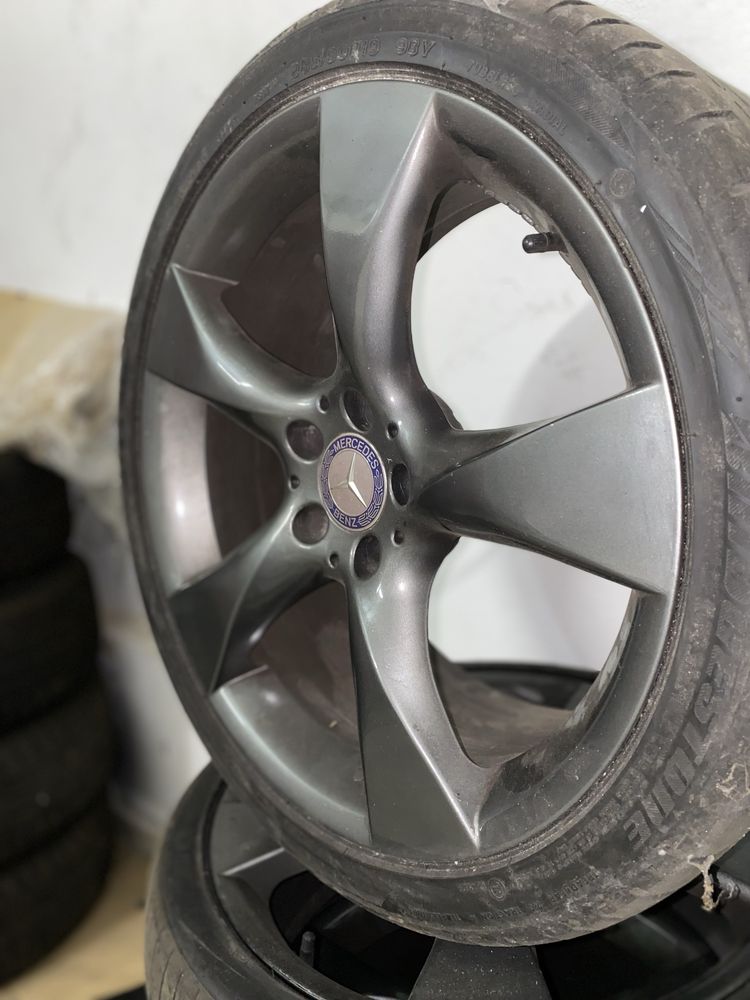 Jantes 19 mercedes CLS originais 5x112 com pneus