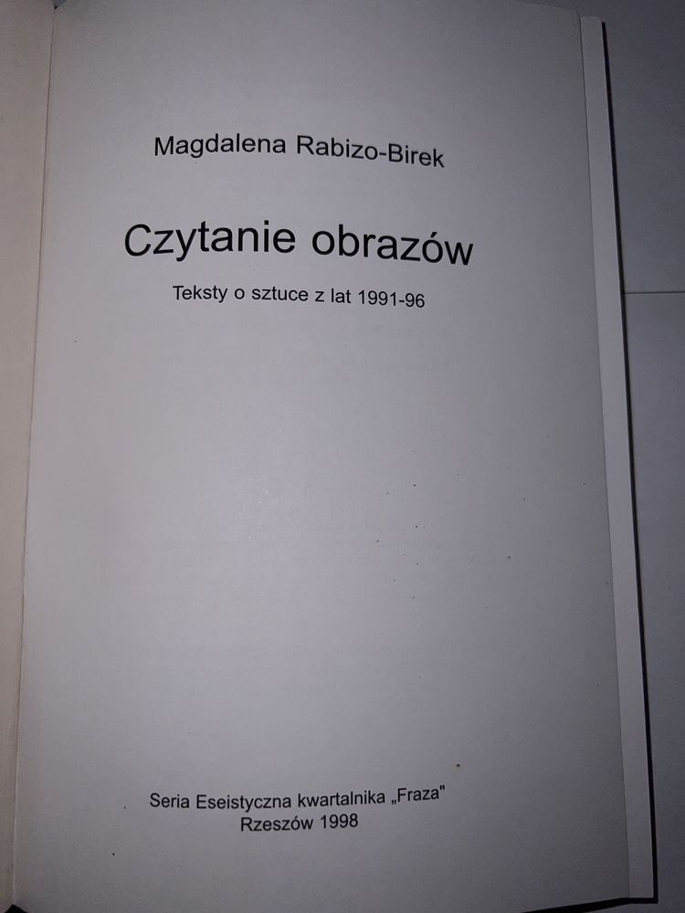 Czytanie obrazów magdalena rabizo-birek