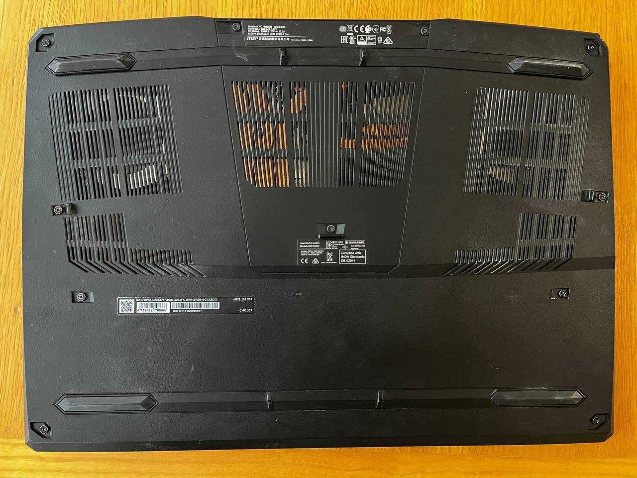 Ноутбук MSI GP66 Leopard 10UG / 144Hz / RTX 3070 Срочно