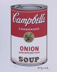 Litografia Assinada e numerada Andy Warhol Campbell's Soup