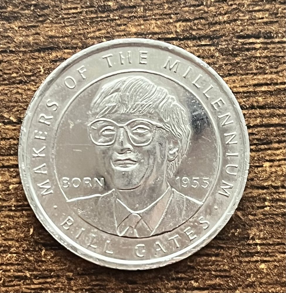 Twórcy Milenium Bill Gates 2000 rok.