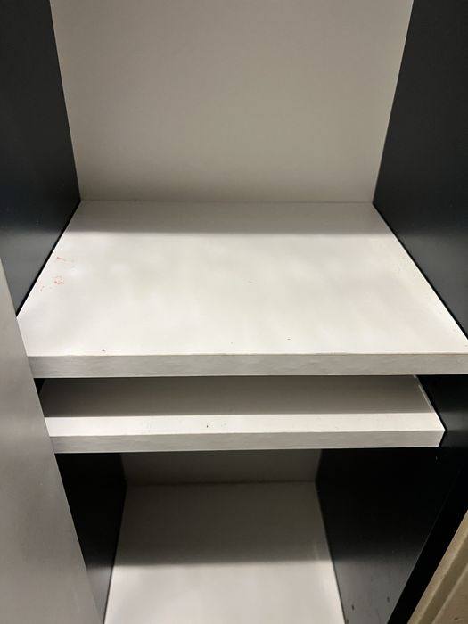 Słupek łazienkowy wiszący Mirano Azzura 30 cm granatowy