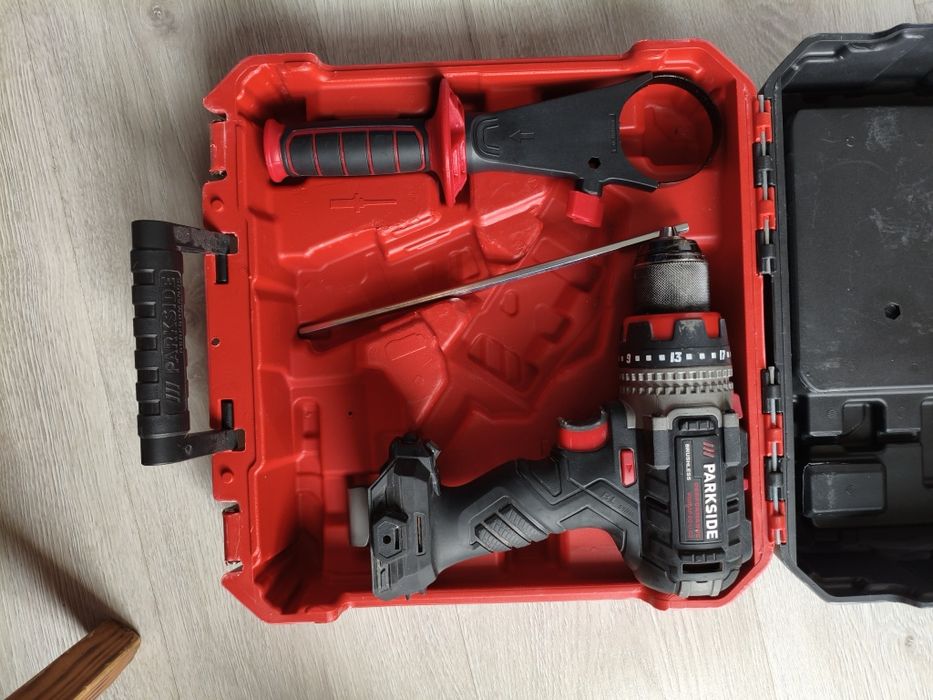Sprzedam używaną wkrętarkę parkside performance z udarem 64Nm
