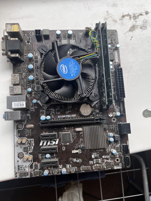 i7 6700 + MSI H110M PRO-VDP + 8 gb ddr4