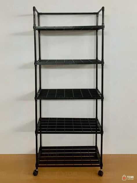 Стелаж металевий полиця у ванну кухню етажерка Полка стеллаж этажерка