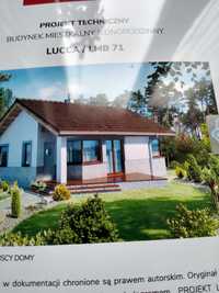 Projekt architektoniczno-budowlany domu do 60 m2 LUCCA/LMB 71