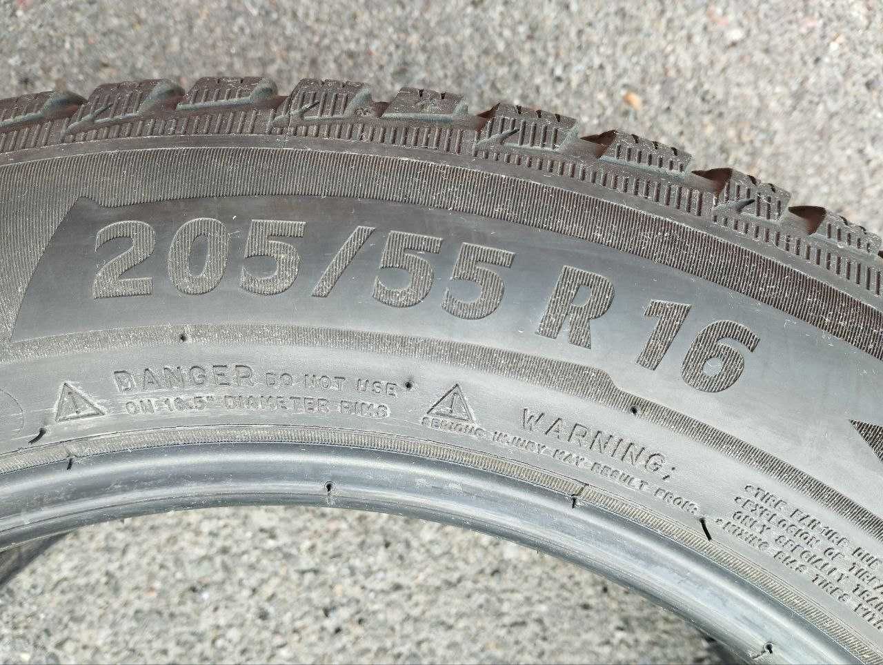 Шини зимові Michelin 205\55 R16