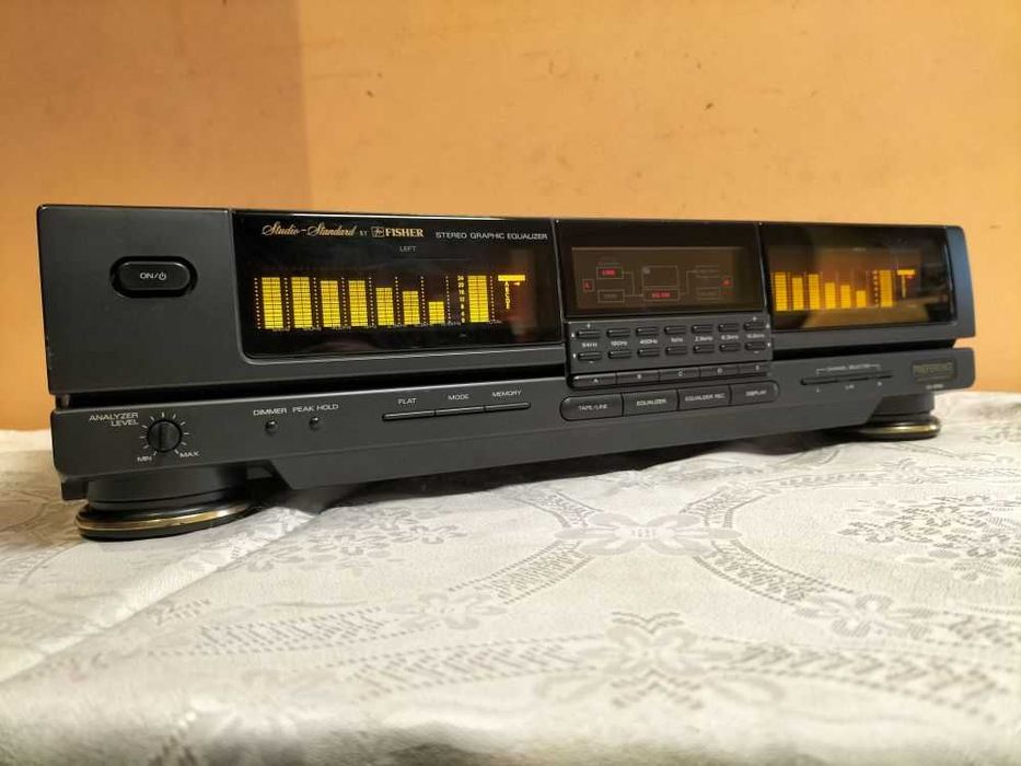 Top Equalizer Korektor FISCHER EQ-9060 Analiza widma, Programy, Pamięć