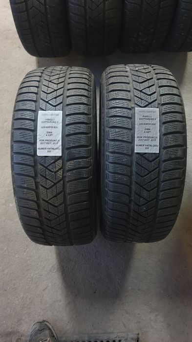 Opony zimowe 225/40R18 92V Pirelli SottoZero 3