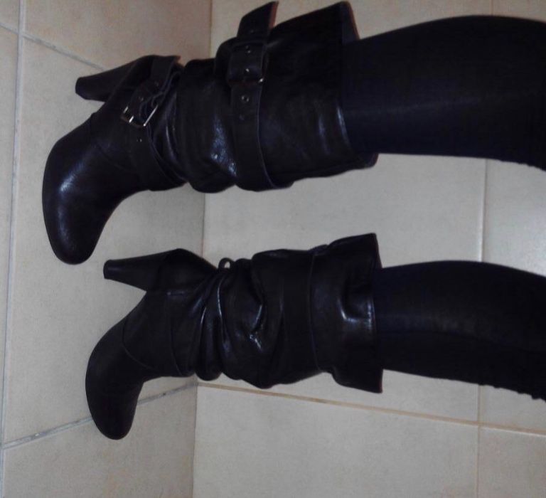 Botas Zara estilo militar