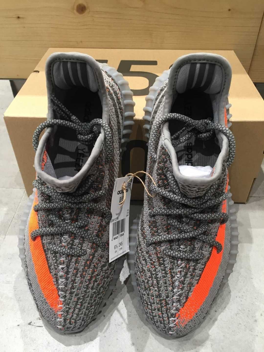 Pomarańczowy|Sportowe-Męskie adidasYeezy UnisexTrampki 43