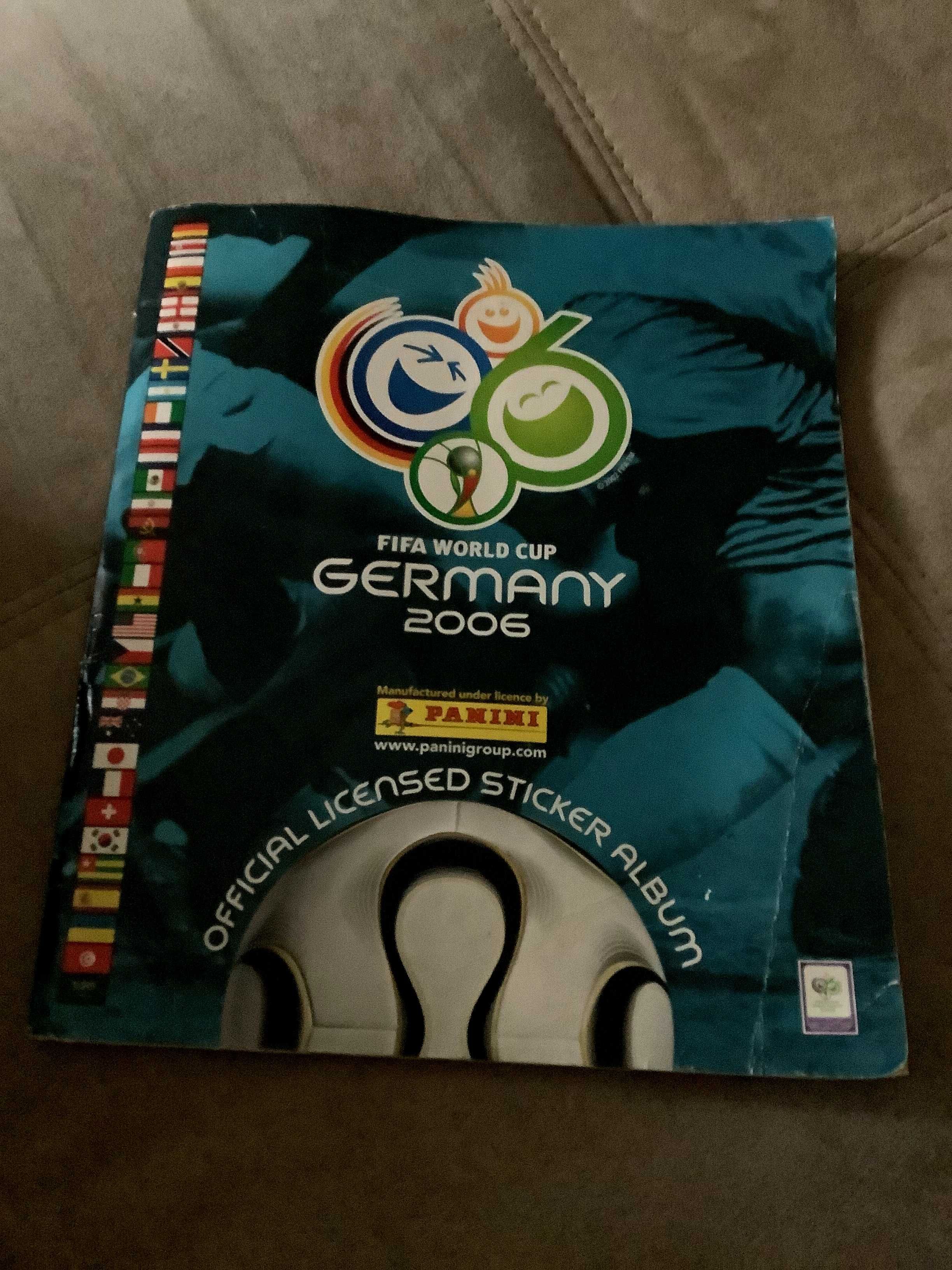 Caderneta completa de cromos do Mundial Alemanha Germany 2006