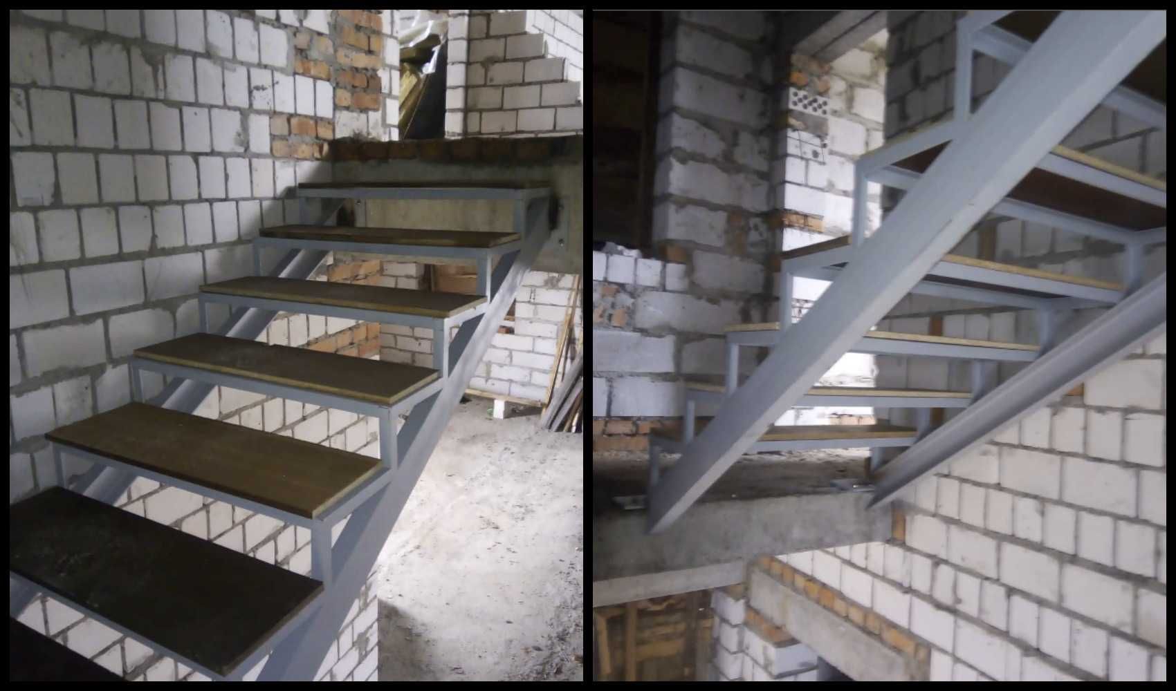 Металлические каркасы для лестниц