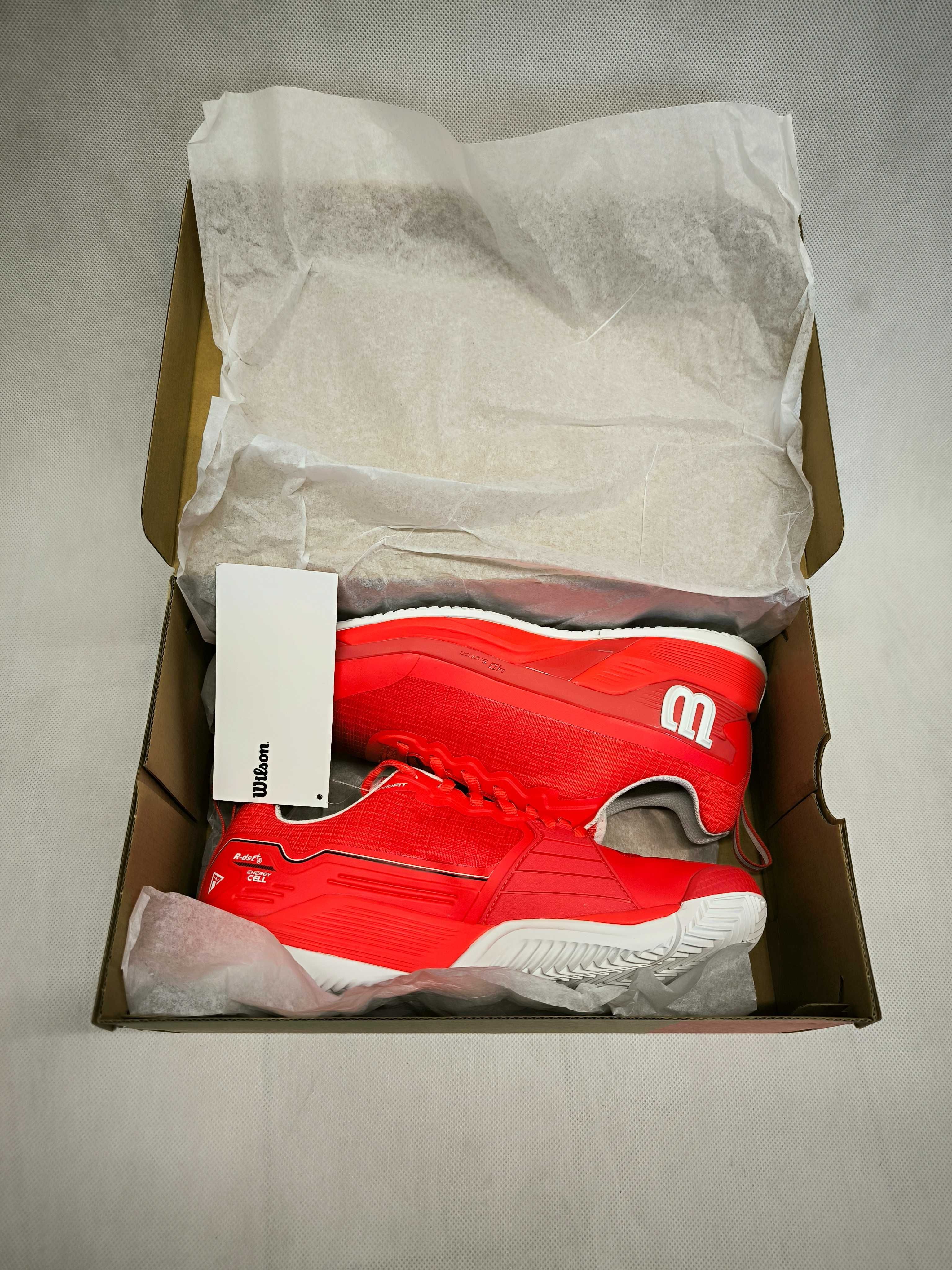 Nowe buty Wilson Rush Pro 4.5 Clay Infrared - 41 1/3