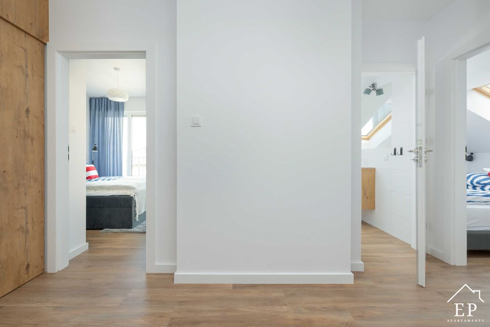 Apartament MARINA 22 Dziwnów z frontowym widokiem na rzekę EP