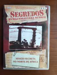 DVD Segredos da II Guerra Mundial - Missão Secreta no Norte de África