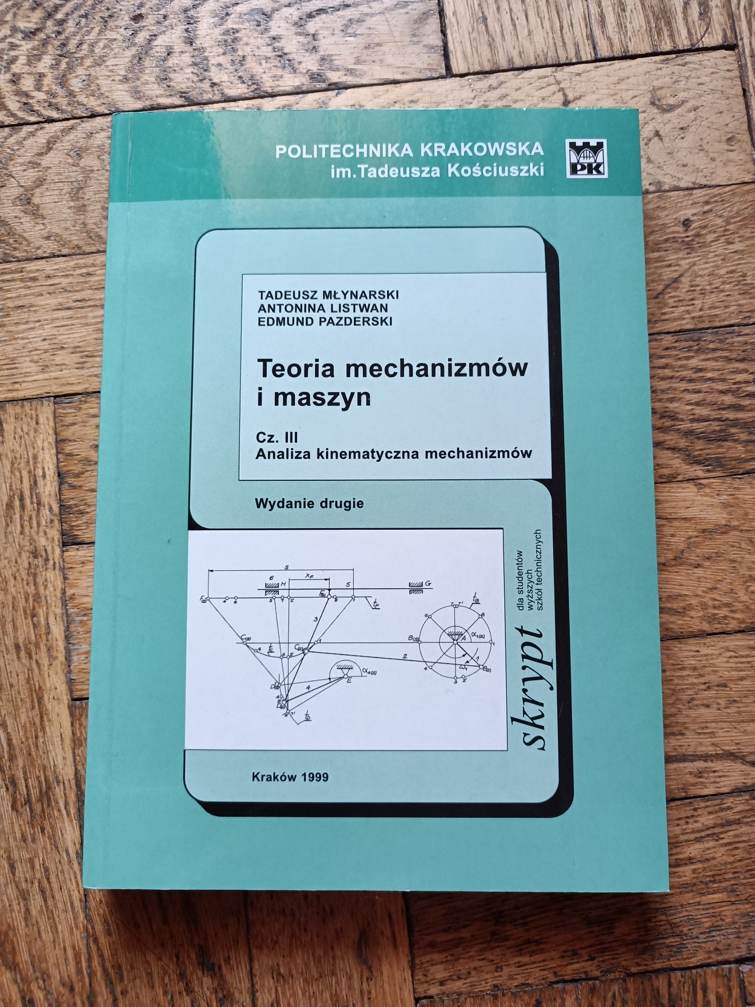Teoria mechanizmów i maszyn cz.III Politechnika Krakowska