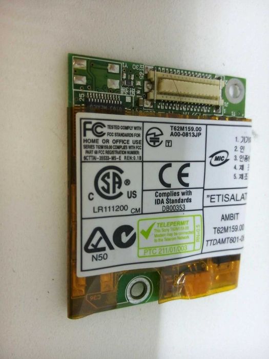 модем для ноутбука  - T62M159.00|A00-0813JP