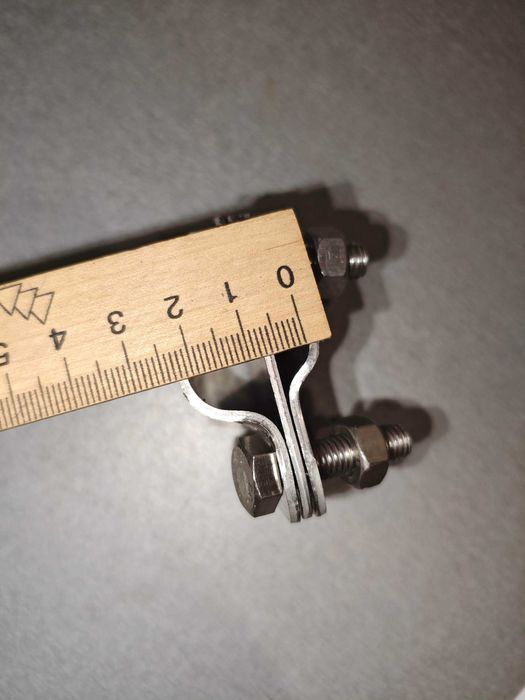 З'єднувач стрижень D16-20/смуга до 32 мм./дріт d8-10 нержавіюча сталь