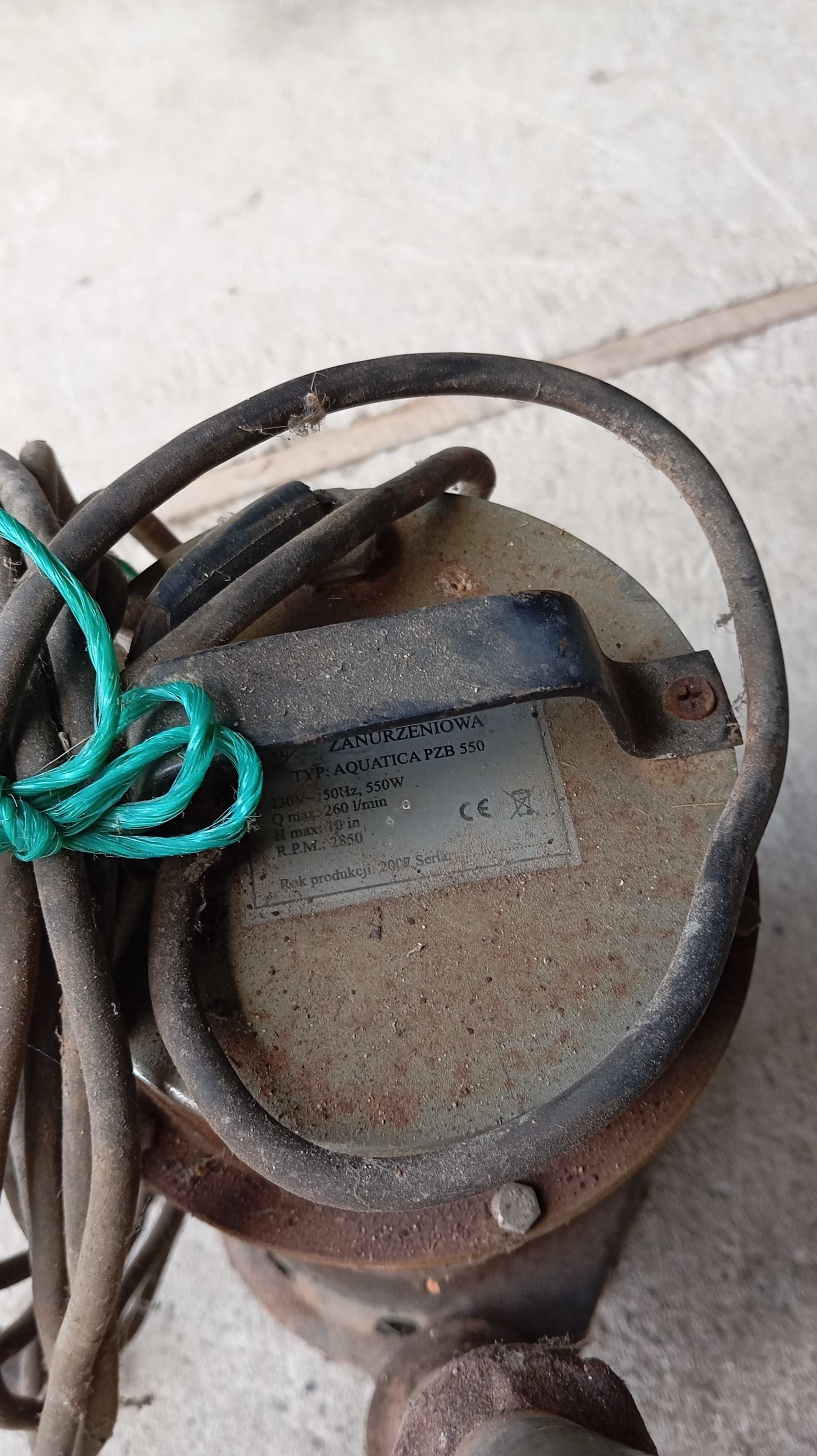 [AQUA] Pompa zanurzeniowa Aquatica PZB 550