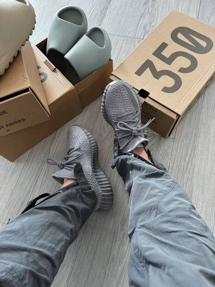 Adidas yeezy boost 350 steel grey ізіки ізі буст сірі грей адідас изи