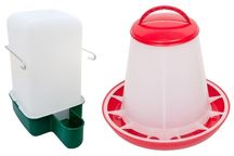 Zestaw Poidło Klatkowe I Karmidło Zasypowe 1Kg