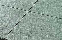 Pavimento exterior borracha cautchu