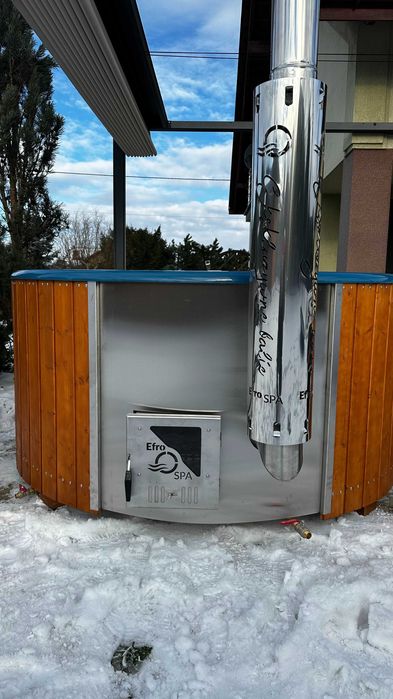 Ekskluzywne Balie, PRODUCENT, Balia ogrodowa, Bania "ZIMA Z EFRO SPA"