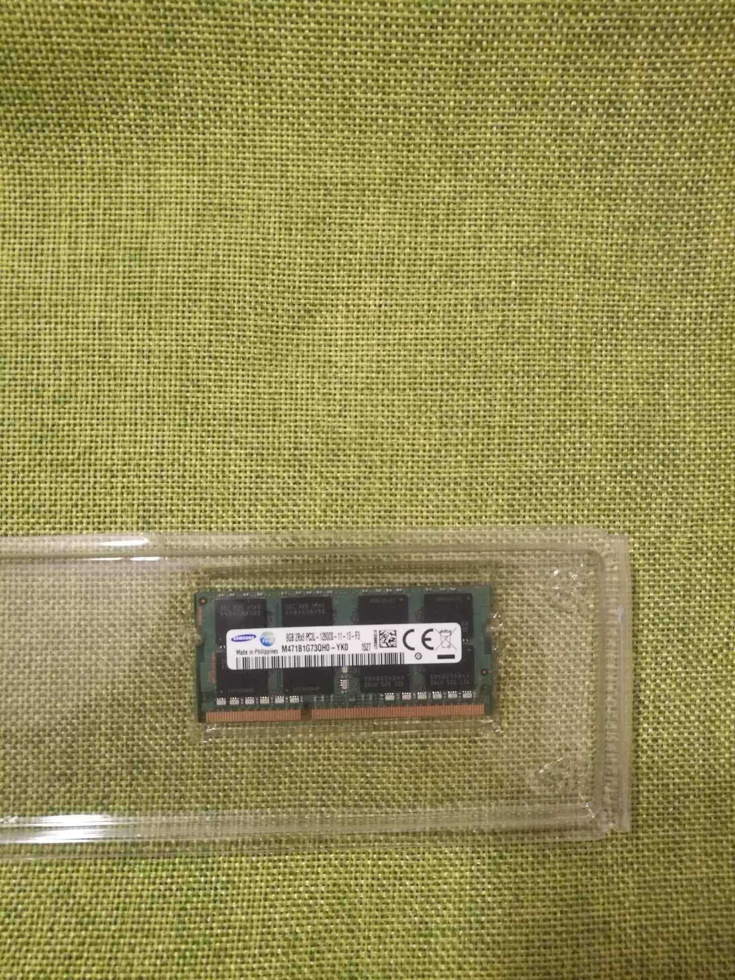 8GB DDR3L Samsung SO-DIMM 1,35V