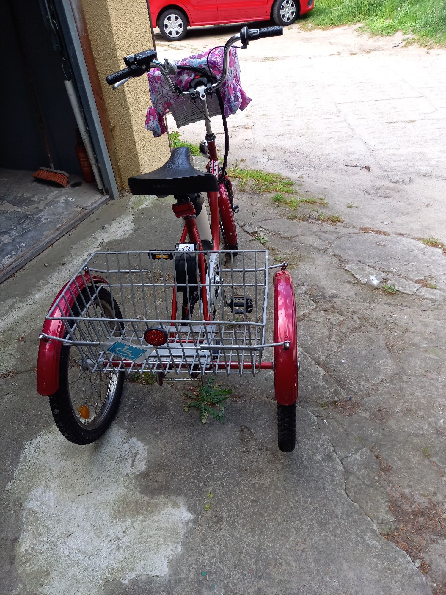 Rehabilitacyjny rower trójkołowy elektryczny Tolek