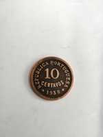 Moeda de 10 centavos, de 1938 mbc+
