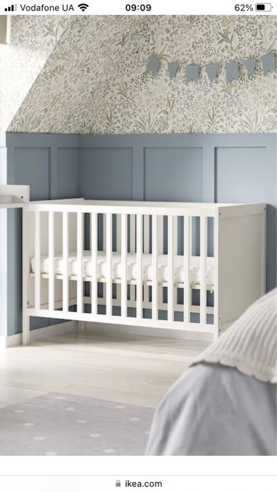 Дитяче ліжечко Ikea ( Sundvik) + матрас Ikea