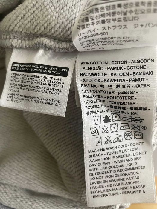 Sweatshirt Levi's Cinzenta XS