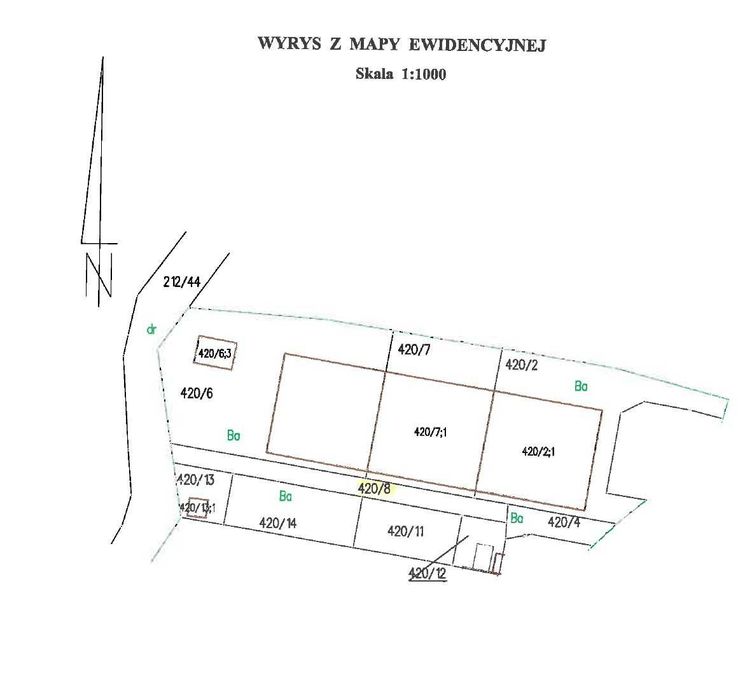 Działka inwestycyjna – WZ na zabudowę wielorodzinną ~5 800 m² PUM