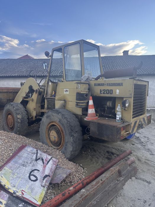 Ladowarka ł 200, lyzka dzielona