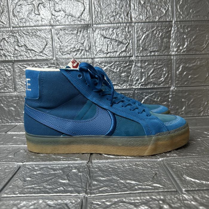 Чоловічі коосівки Nike Sb Zoom Blazer Mid Premium Plus Blue Dv5468-300