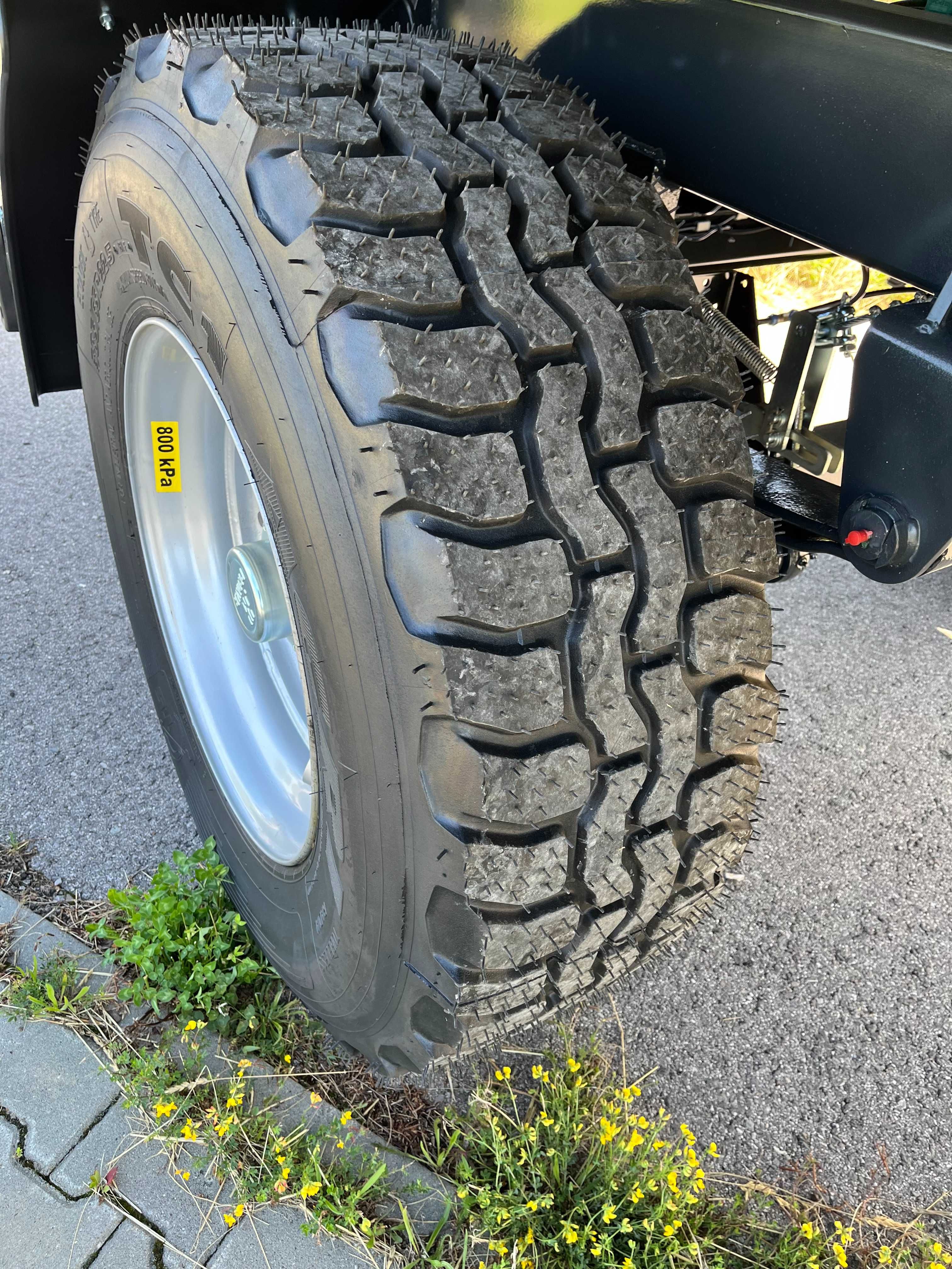 Dwu-osiowa przyczepa 10 TON PRONAR PT610 PALETOWA
