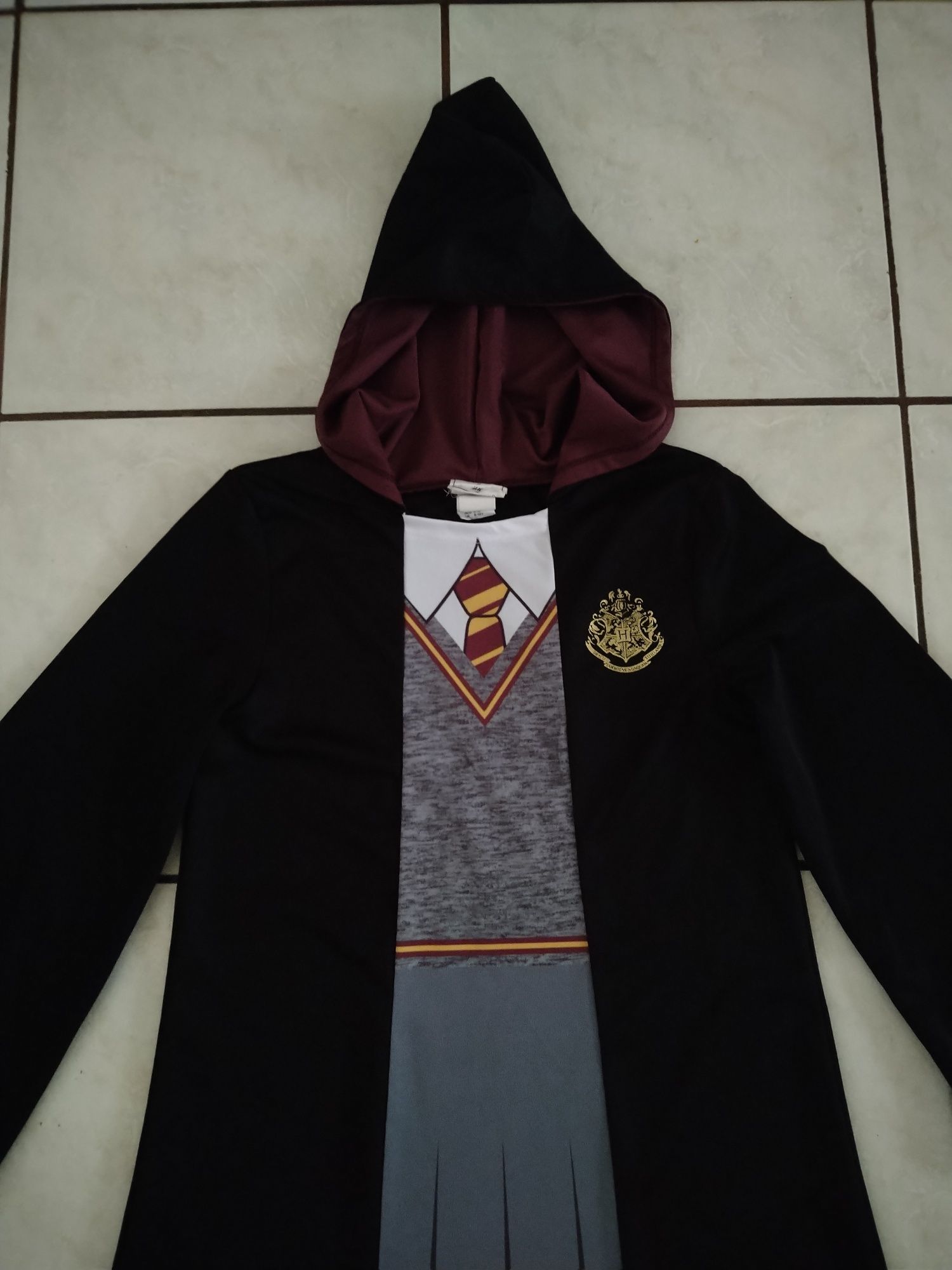 Strój szata peleryna sukienka Hermiona Harry Potter H&M 134/140