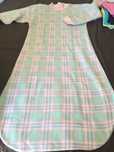 camisa de dormir polar tons rosa tamanho 14
