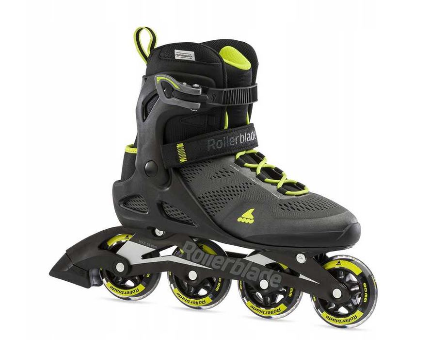 Nowe męskie rolki Rollerblade Macroblade 80 r. 45,5 30cm łyżworolki