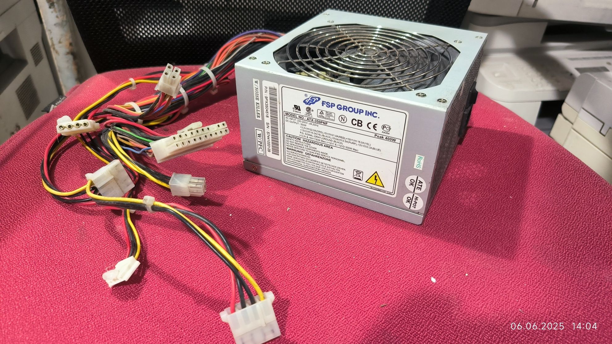 Блоки живлення FSP ATX-350PNF Peak 400W