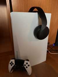 Ps5 DISCO + Dual Sense EDGE + Headset