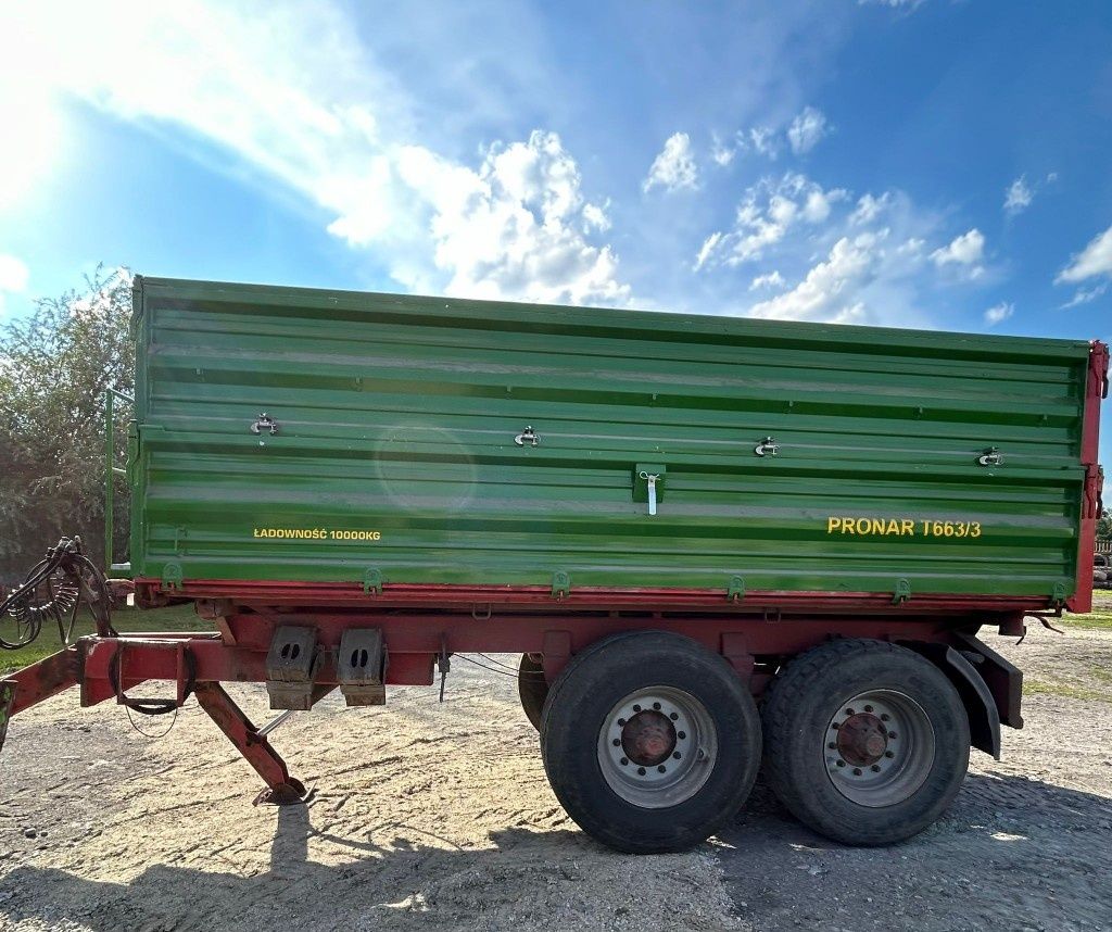 Przyczepa wywrotka Pronar T663/3