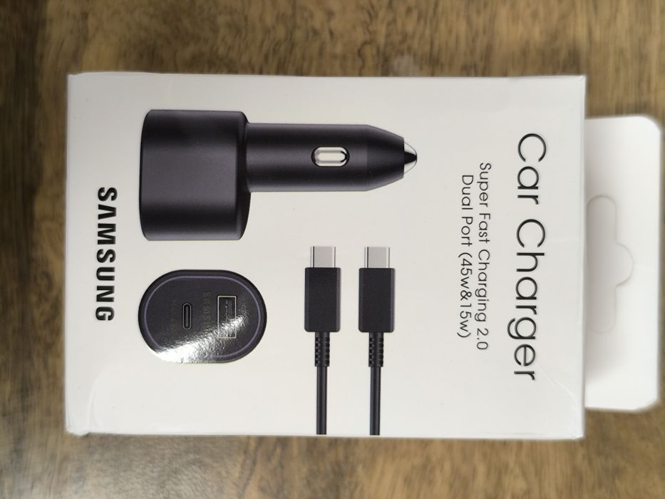 Carregador Carro Samsung duplo 45W+15W